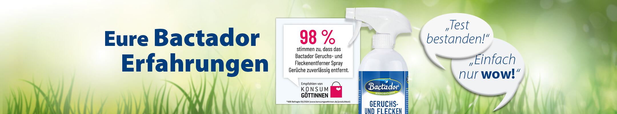 Eure Bactador Erfahrungen