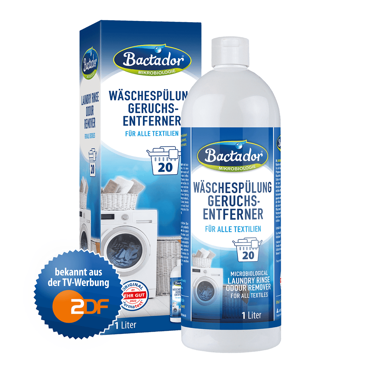 Bactador Wäschespülung Geruchsentferner 1 Liter