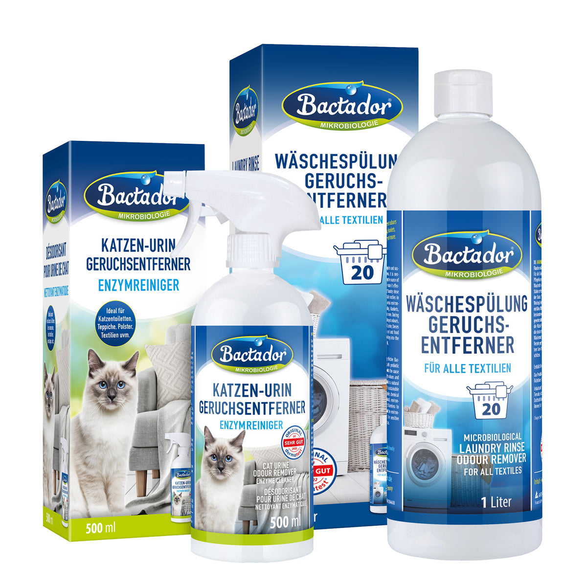 Bundle-Katzentoilette-Waeschespuelung