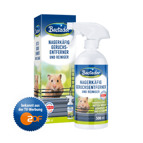 Bactador Nagerkäfig Geruchsentferner Reiniger Spray 500 ml